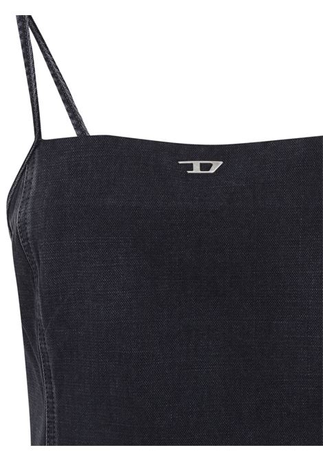 tuta denim de vorse donna nera DIESEL | A14068 007Z902